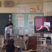 休み時間には，元気な声が･･･