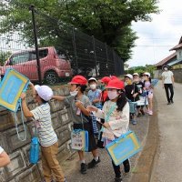 １年生通学路安全確認