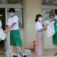アルミ缶回収日・研究授業・「夢をつなごうプロジェクト」
