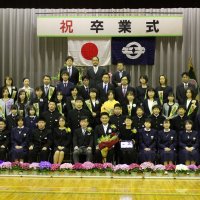 第６９回山川小学校卒業式