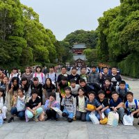鶴岡八幡宮を出発しました！