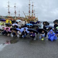 海賊船やロープウェイに乗りました！