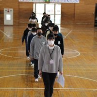 卒業式の練習