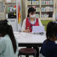 １年生聴力検査