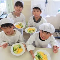 ６年生　調理実習