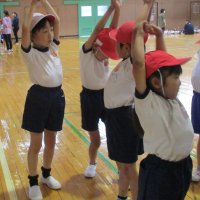 合同体育学習です。
