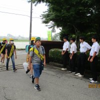 小中連携あいさつ運動