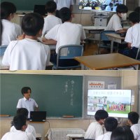 働く人に学ぶ会（２年生）