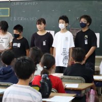 あいさつ名人をさがそう！