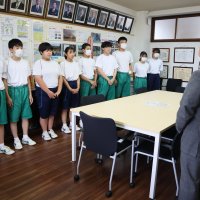 県大会出場選手への激励