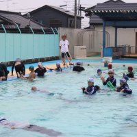 ６年着衣水泳について