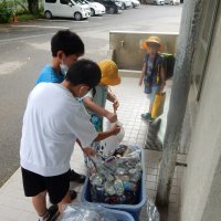 アルミ缶回収実施