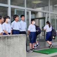 あいさつ運動（２年生）