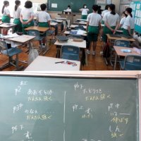 合唱練習（３年生）