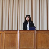 前期終業式について