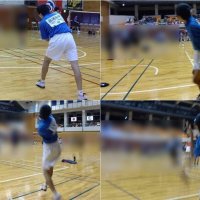 県新人🏸男バド惜敗