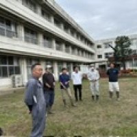 コミュニティ・スクールによる除草作業に心から感謝いたします！！