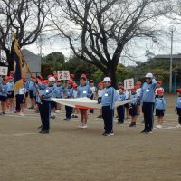 運動会予行練習