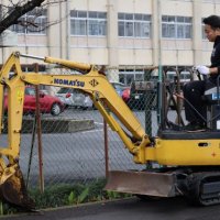 カンナの伐根作業ありがとうございました！
