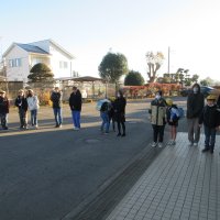 通学班によるあいさつ運動（芝崎１）