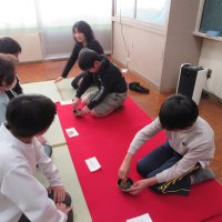 ６年生　茶道教室