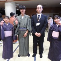 小山市絹義務教育学校紬体験交流事業