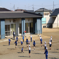 なわとび練習始まる