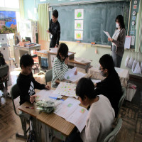 食農について学習しました。
