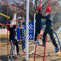 １年生　公園見学