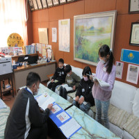 校長先生による音読検定