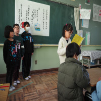 保育園・幼稚園児との交流会（１年生）