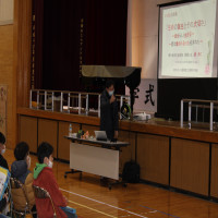 ５年生親子性教育講演会実施