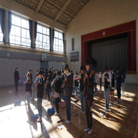 ただいま、練習中です。