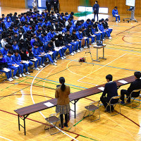 「高校生による進路講話」開催