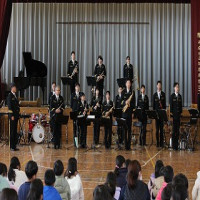 第４回学校運営協議会・県警音楽隊「防犯コンサート」