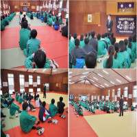 受検者集会（３年生）