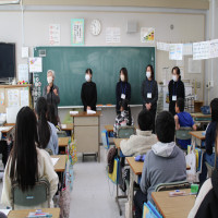 ５年生の手話体験