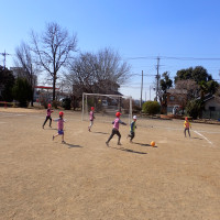 すまいるあっぷ大作戦（サッカー）がありました。