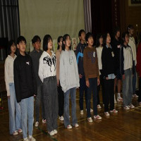６年生を送る会