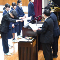 ３年生の表彰