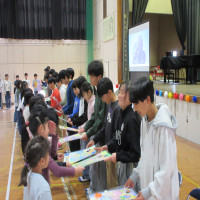 ６年生を送る会