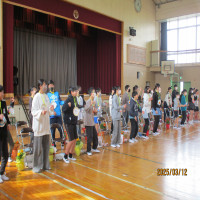 ６年生を送る会！