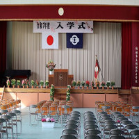 明日は、入学式！