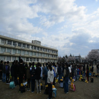 新任式と始業式がありました。