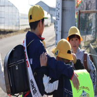 初めての集団登校～１年生～