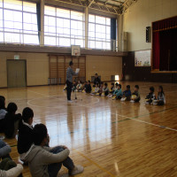 １年生を迎える会と通学班編成