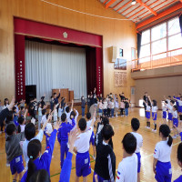 １年生を迎える会が行われました
