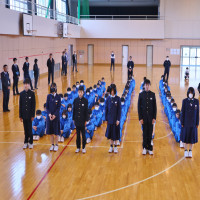 学級委員任命式