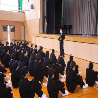 学年集会、学年道徳（１年生）
