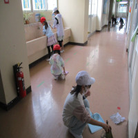 縦割り班清掃